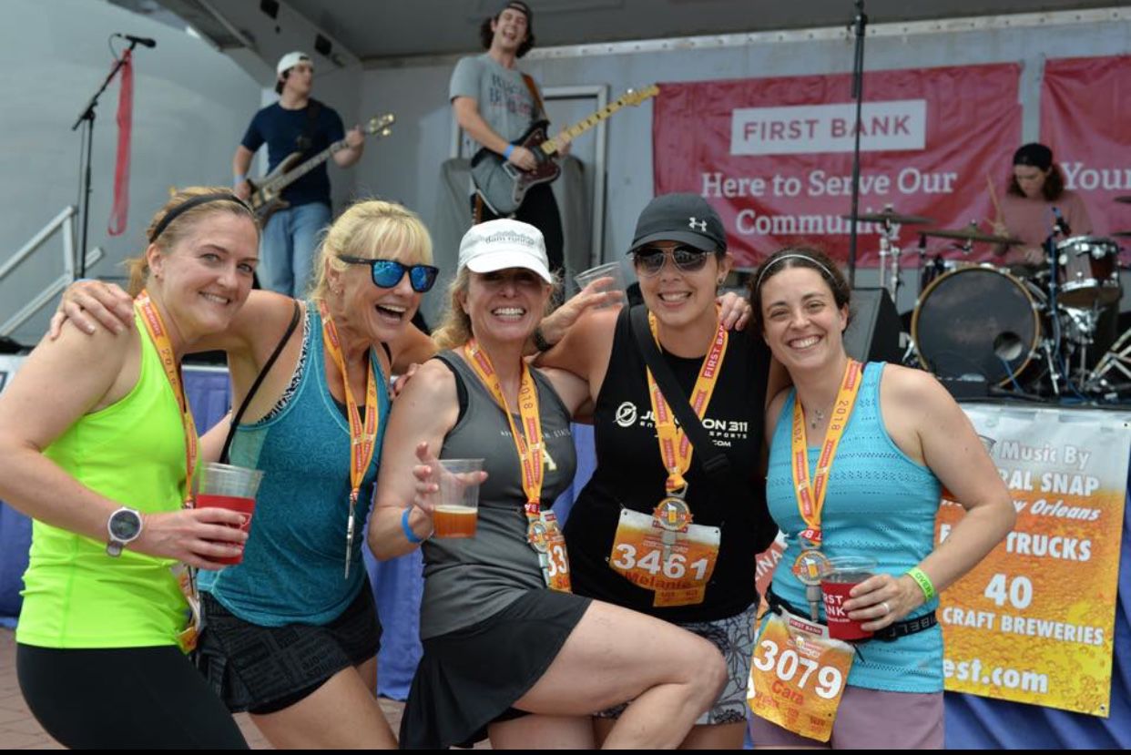 Runners: Suzette and Johnny Redwine